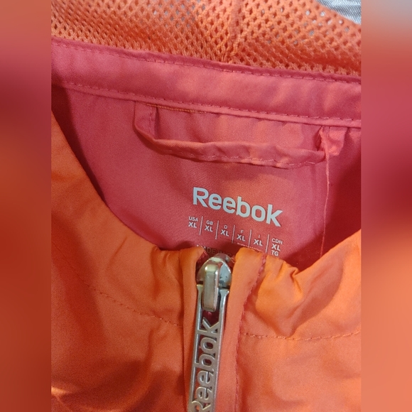 Reebok windbreaker pink and orange size xlarge - Picture 4 of 5